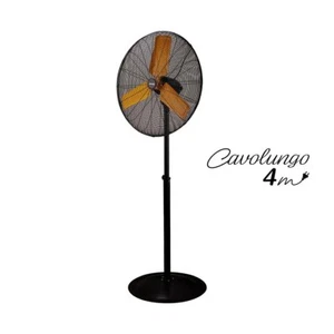 Zephir Ventilatore a Piantana da Terra Ø 75 cm 250 W 3 Velocità Nero ZDM75P - Foto 1 di 1