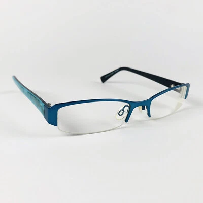 FCUK eyeglasses BLUE HALF RIMLESS glasses frame MOD: 60 24812801 - Image 1 of 4