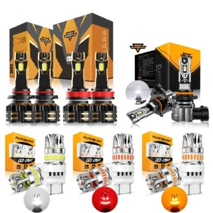 For Ford F-150 2015-2020 AUXBEAM LED Headlight DRL Fog Light Turn Signal Bulbs - Picture 1 of 22