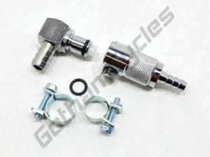 Aprilia Futura Gas Fuel Line Hose Union Metal Quick Disconnect Coupling Fitting - Picture 1 of 1
