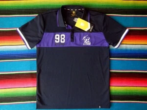 ✺New✺ MELBOURNE STORM Men's NRL Collared Polo Shirt - SIZE SMALL - Picture 1 of 5