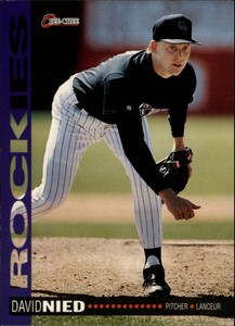 1994 O-Pee-Chee Baseball Card #208 David Nied