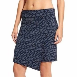 Athleta marokkanischer Faltenrock am Meer, neu ohne Etikett, Gr. Small, blau - Bild 1 von 2