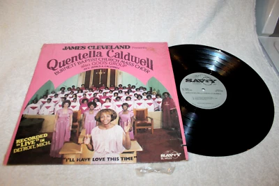 1979 James Cleveland  Quentella Caldwell, LP Savoy, LIVE, VG/VG - Image 1 of 2