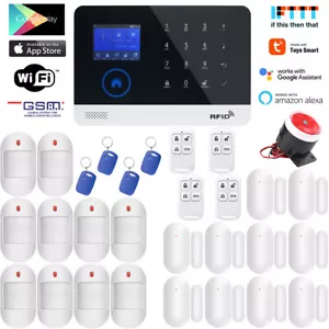 V19 Tuya WIFI Internet APP GSM GPRS Wireless Home Security Alarm Burglar System - Picture 1 of 16