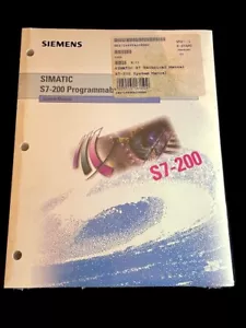 Siemens 6ES7-298-8FA20-8BHO Simatic S7-200 Programmable Controller System Manual - Picture 1 of 5