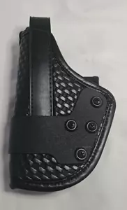 Uncle Mikes LE High Ride Dual Retention BSKTWVE Holster 6621-5 Size 21 LEFT HAND - Picture 1 of 14