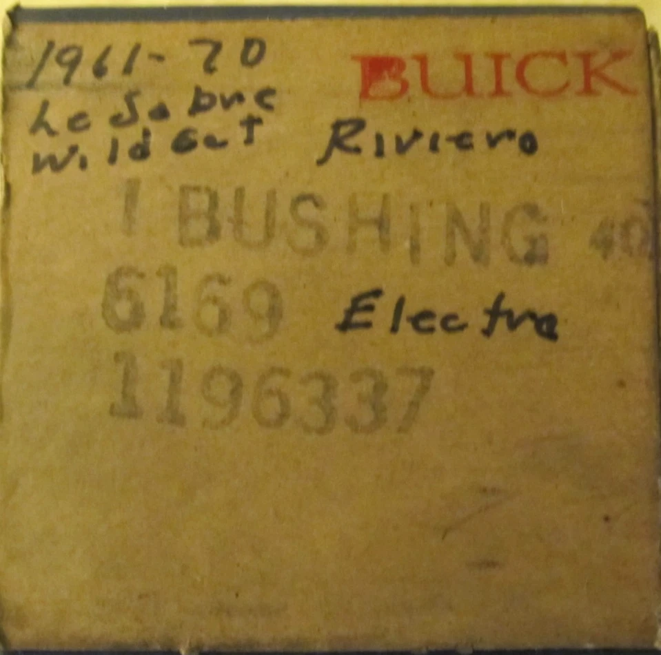 Buje brazo de control inferior Buick Nos 1961-1970 [1] 1196337 Riviera, E225, W Cat Foto 1 de 4