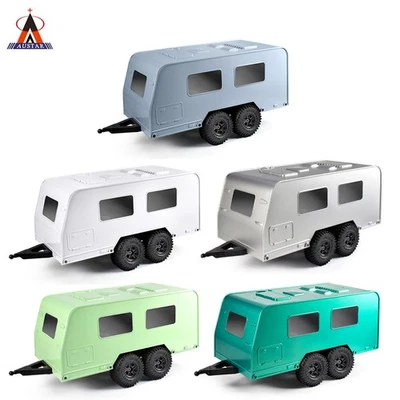 AUSTAR Travel Camper Trailer RV Vehicle Simulation Car for 1/18 TRX4M Upgrade - Image 1 of 4