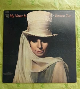 Barbra Streisand My Name Is Barbra Two Vinyl LP VG+ - Foto 1 di 4