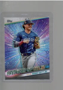 BOBBY WITT JR    STARS OF THE MLB 2024 TOPPS  BASEBALL A - Picture 1 of 2