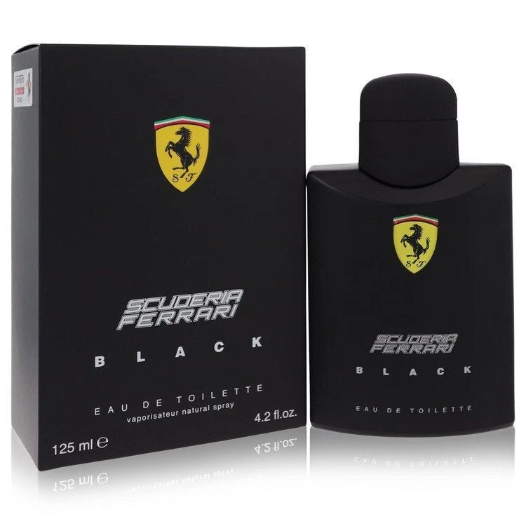 Ferrari Scuderia Black por Ferrari Eau De Toilette Spray 4,2 OZ para hombre Foto 1 de 1