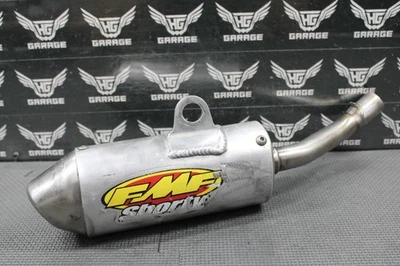 02-07 HONDA CR125R FMF POWERCORE SHORTY SILENCIADOR DE ESCAPE TUBO 021010 - Imagem 1 de 4