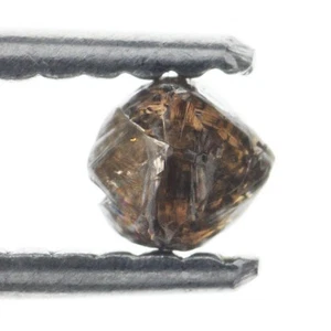 Octahedron 0.44 carat Natural Loose brown 3.81X3.35X3.24MM Rough Diamond - Picture 1 of 1