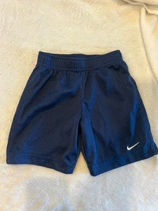 Nike Boys-Mesh Shorts Size 3-4 YRS Navy Blue - Picture 1 of 2