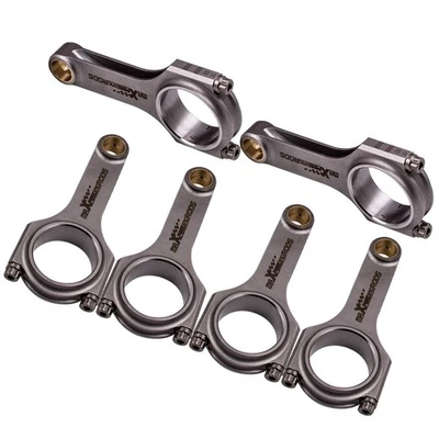 Performance Connecting Rods For BMW E36 M3 3.0L S50B30 142mm Euro Model 92-95 - Image 1 of 4