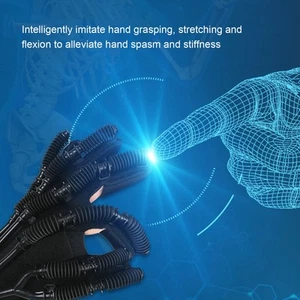 Rehabilitation Robot Glove Stroke Hemiplegia Finger Exerciser Hand Training BAK - Bild 1 von 24