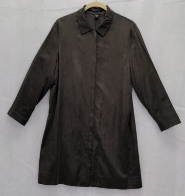 Chaqueta ligera ISDA & Co para mujer gris manga larga cuello cremallera talla S Foto 1 de 4