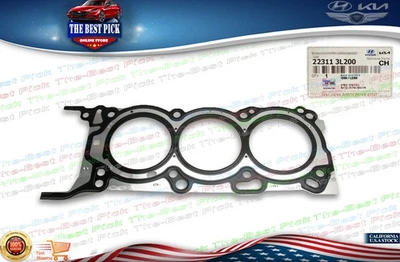 ⭐Genuine⭐ OEM Cylinder Head Gasket LH for Hyundai Genesis Kia 223113L200 - Image 1 of 4