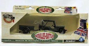 Solido 6113 1:43 Batailles-Battles Jeep Remorque - Picture 1 of 1