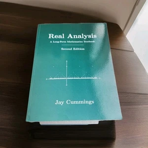 Echte Analyse: Ein Langform Mathematik Lehrbuch, Cummings, Jay - Bild 1 von 3