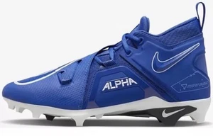 Nike Alpha Menace Pro 3 Football Cleats Size CT6649-414 Game Royal Blue - Picture 1 of 5