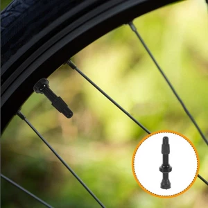 Bike Tire Valve Tubeless Valve Stem Vacuum Valve Tire Valve Core Replacement - Picture 1 of 12