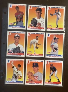 1991 Score "25 cards 1st Round Draft Pick" Complete Set - Chipper Jones, Mussina - Picture 1 of 11
