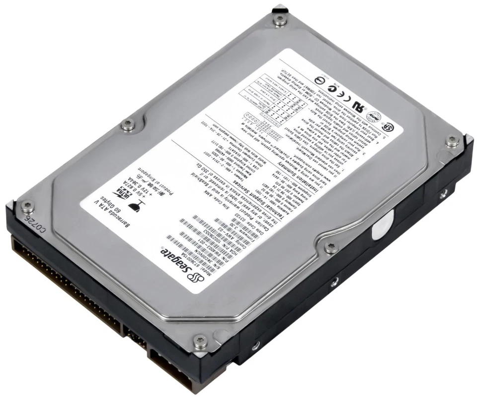 Hard Drive Seagate Barracuda Ata V ST360015A 60GB 7200U/Min 2MB Ata 3.5'' - Image 1 of 3