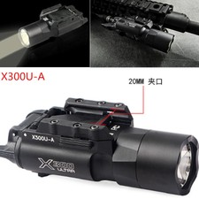 Tactical X300U-A 600 Lumens LED Flashlight Light Fit 20mm Picatinny Rail Rifle