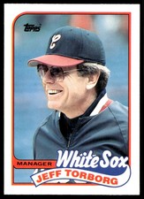 1989 Topps Traded Jeff Torborg Chicago White Sox #120T
