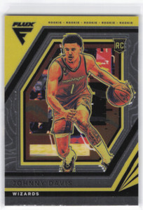 2022 Panini Flux Johnny Davis  RC Rookie Wizards #202