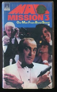 MAD MISSION 3 Our Man From Bond Street TSUI HARK Scarce Original VHS - Picture 1 of 1