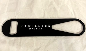 Pendleton Whisky Bartender Speed Bar Beer Bottle Opener Black - NEW SEALED - Picture 1 of 5