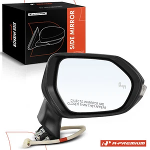 Black Power Heated Mirror w/ 7-Pin Passenger Side for Toyota Corolla 2019-2022 - Picture 1 of 11