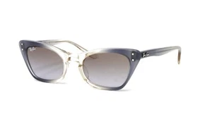 Gafas de sol Ray Ban Junior Miss Burbank RJ9099S 71054Q azul transparente 45 mm ¡NUEVAS! - Imagen 1 de 4