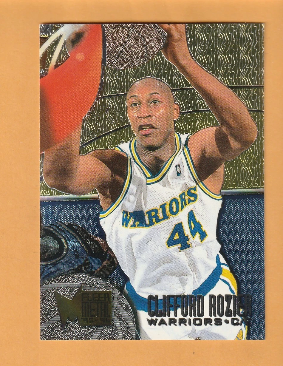 Clifford Rozier Golden State Warriors 1995-96 Metal #35 Louisville Cardinals 10A