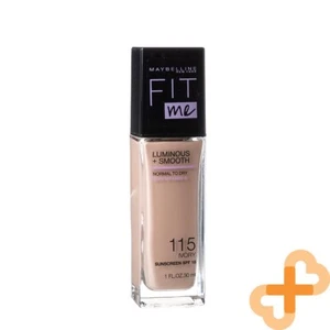 MAYBELLINE FIT ME Liquid 115 Porcelain Make-up Foundation SPF 18 30ml Smooth - Bild 1 von 24