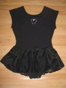 Girls-Gymnastics-Dance-Tumbling-Ice Skating Skate Leotard Bodysuit-Costume-XS - Picture 1 of 1