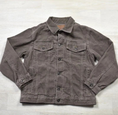Y2K Old Navy Girls Juniors Corduroy Jacket Brown Size Large VTG 2000s - Image 1 of 4