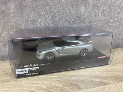 ANTIGUO MUY Raro Kyosho MINI-Z Carrocería de Corredor Nissan GT-R Ultimate Metal Plateado F/S JP Foto 1 de 4