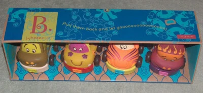 Новый Battat Baby ребенка ясельного возраста ребенка ребенка 1 до 4 лет колеса мягкая игрушка автомобили новый в коробке - Изображение 1 из 4