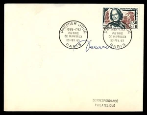 Mayfairstamps France FDC 1963 Pierre de Marivaux First Day Cover aar_82231 - Picture 1 of 2