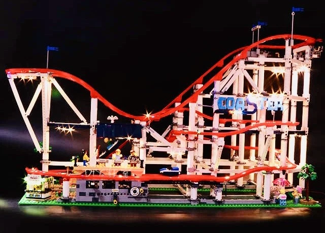 Nuevo Kit de Luz para Lego Creator Roller Coaster 10261 Alimentado por USB  Foto 1 de 3
