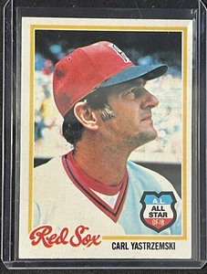 1978 Topps Baseball #40 Carl Yastrzemski Sharp Good Centering - Bild 1 von 2