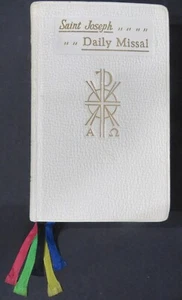 Saint Joseph Daily Missal Prayers of the Catholic Church ©.1959 / 1964 Prayer Bk - Picture 1 of 14