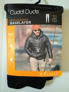 Pantalones térmicos Cuddl Duds para hombre largos Johns XXL gris oscuro "capa base" nuevos con etiquetas - Imagen 1 de 3