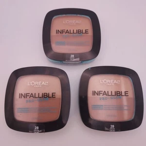 LOT OF 3 LOREAL Infallible PRO GLOW Lasting Glow Powder 28 Cocoa - Picture 1 of 5