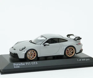 Porsche 911 GT3 992 2020 Kreide grau light chalk grey Minichamps 410069201 1:43 - Picture 1 of 4
