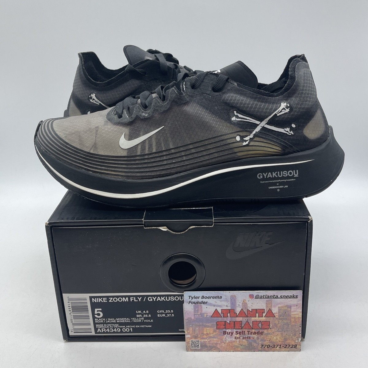 Nike Gyakusou x Zoom Fly SP Black for Sale | Authenticity Nike Gyakusou x Zoom Fly SP Black for Sale | Authenticity